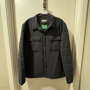 Eco Nordic shirt-jacket with PrimaLoft® in Midnight Ocean